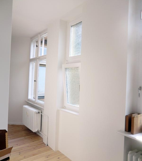 Komplettsanierung Altbauwohnung Berlin-Steglitz Fenster